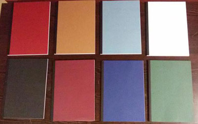 Bachelorarbeit als Kartoneinband bei Copyshop Hamburg gebunden